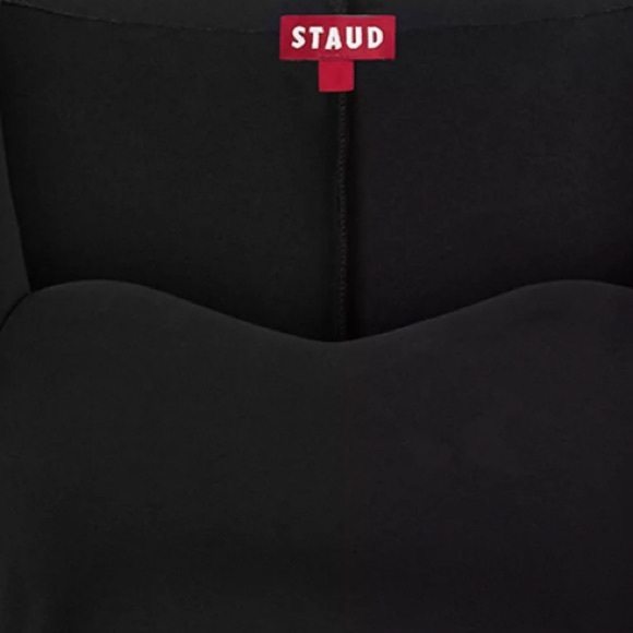 STAUD Long Sleeve Black Corde Top, NEW - Picture 5 of 5